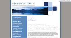 Desktop Screenshot of drjulienash.com