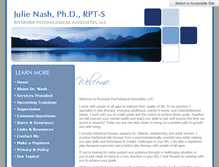 Tablet Screenshot of drjulienash.com